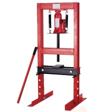 Hydraulic Shop Press 6 Ton with Press Plates H-Frame Benchtop Press Stand