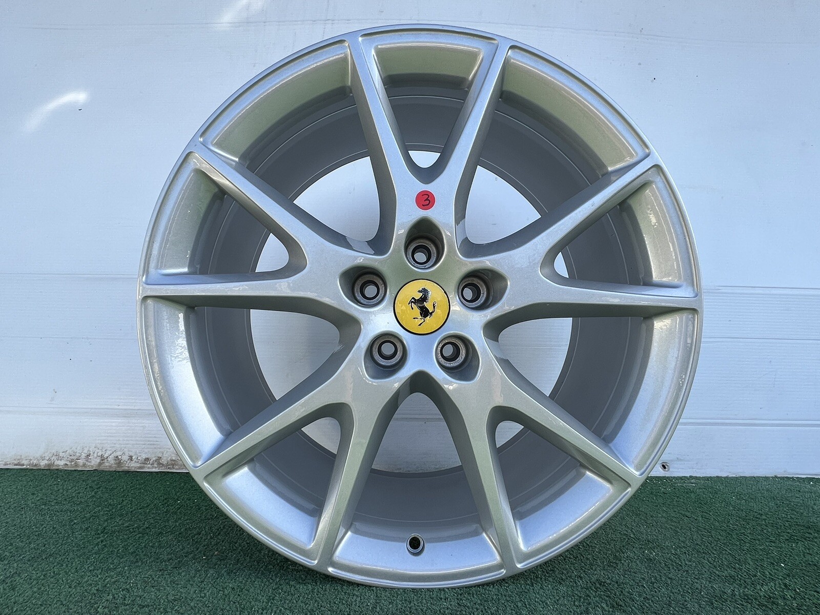 2008-15 FERRARI CALIFORNIA 20" GENUINE FACTORY ORIGINAL OEM WHEELS RIMS SET OF 4