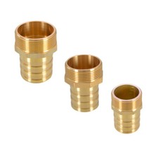 BSP Brass Male/Female Thread x Barb Hose Tail End Connector Fitting For Air Fuel