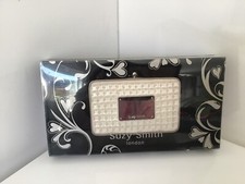 Suzy Smith London Nude / Cream Beaded Clutch Shoulder Bag Bnwt