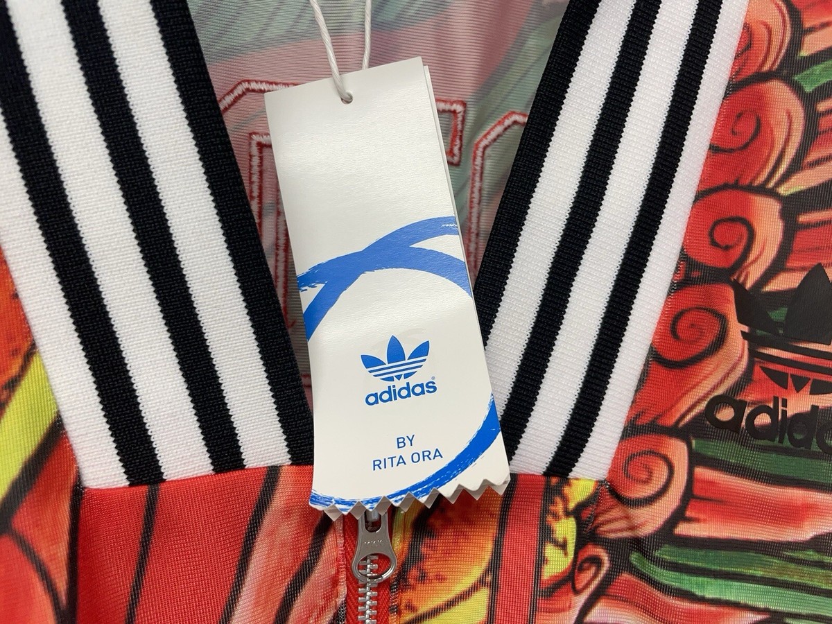 adidas Originals X Rita Ora Dragon Print Track Jacket S23579 Size