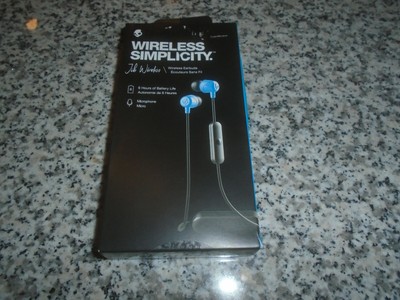 SKULLCANDY WIRELESS SIMPLICITY BLUETOOTH BLUE EARBUDS - NIB