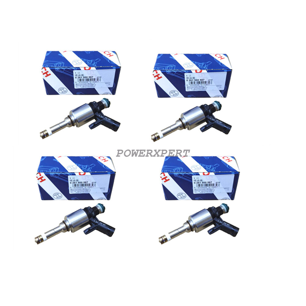 Fuel Injectors Bosch OEM Nozzles*4 for VW Golf Passat Audi A3 A5 A6 TT ...