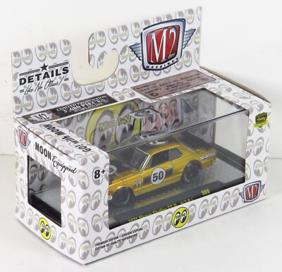 M2 Machines S69 Mooneyes Moon Hobby Liquid Gold 1971 Nissan