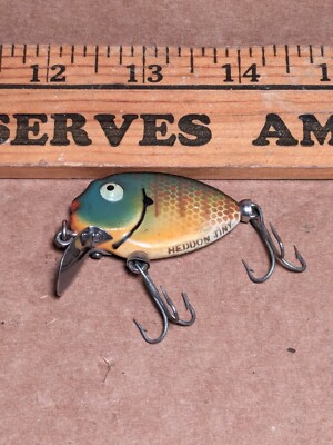 Heddon Tiny Pumpkinseed Vintage Fishing Lure | eBay