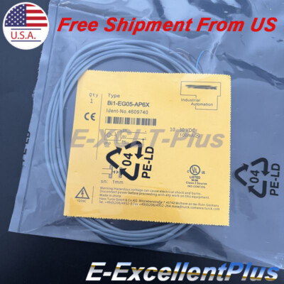 For Turck BI1-EG05-AP6X 4609740 Inductive Proximity Sensor Switch 10-30VDC 100mA