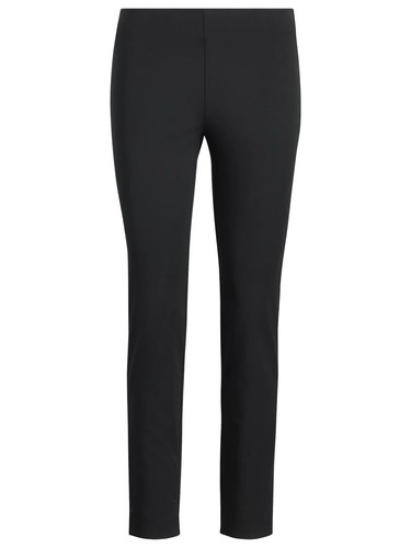 Lauren Ralph Lauren Twill dünne Stretchhose schwarz UK 12 UVP £149,00 CA1270 - Bild 8 von 12