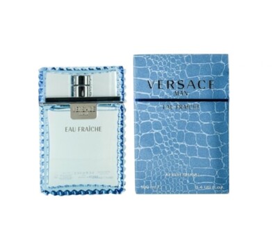 Versace Man Eau Fraiche 100ml After Shave Lotion for Men New & Sealed