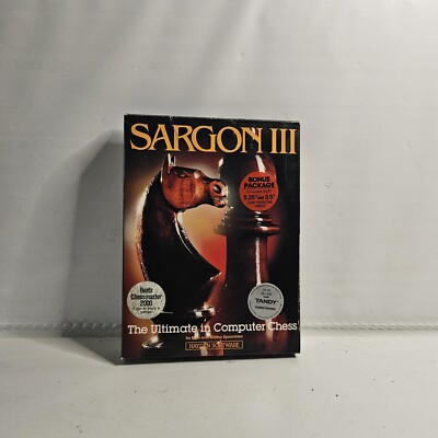 Game SARGON III in Original box 