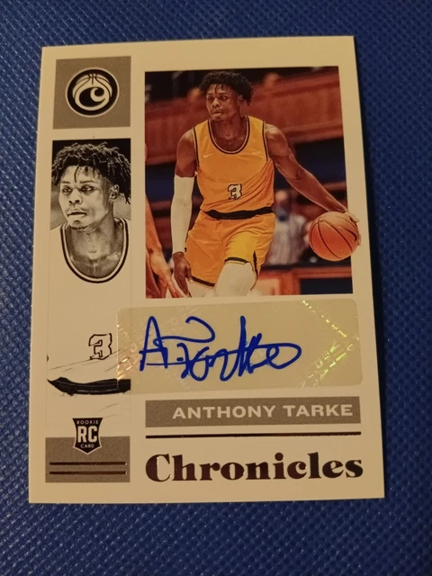 2021 ANTHONY TARKE PANINI CHRONICLES AUTOGRAPHED AUTO ROOKIE CARD RC COPPIN ST