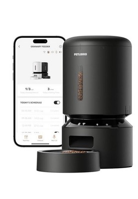 PETLIBRO Granary 5L Smart Automatic Pet Feeder 5G WiFi App Control Black