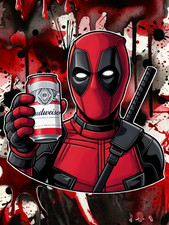 Marvel Comics Deadpool 6" High Quality Vinyl Sticker