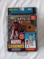 Marvel Legends CAPTAIN MARVEL Red Action Figure & comic Modok BAF  NEW