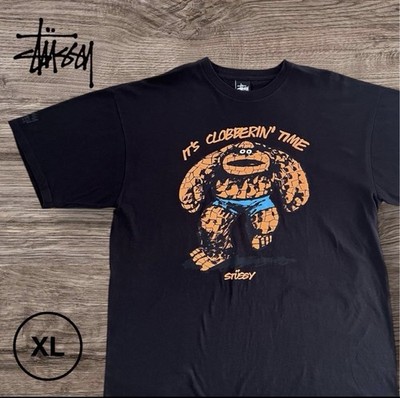 Stussy x Marvel The Thing T-Shirt XL Black 2011 Fantastic Four