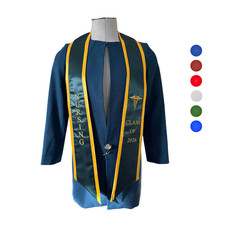 Nursing Graduation Stole 2026 Embroidered Sash With Medical Logo