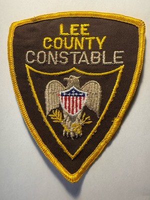 Lee County Mississippi Constable Patch