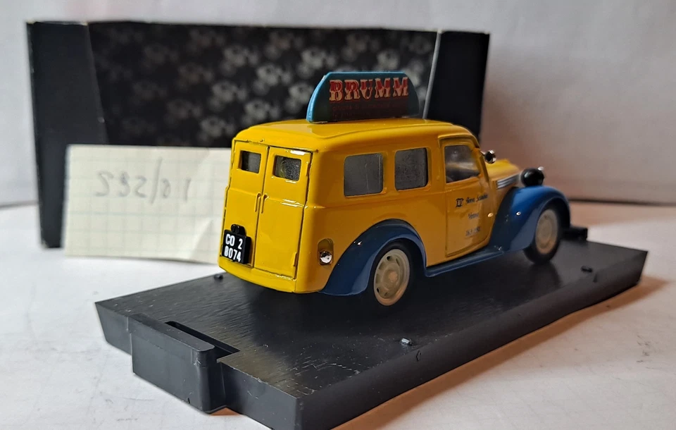 2419. BRUMM PROMO Exclusive S92/01 FIAT 1100E Furgone “15a Borsa Verona”  MB - Immagine 3 di 4