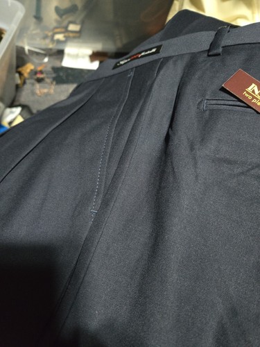 Inserch Limited Edition marineblaue Anzughose für Herren Größe 40 Taille 32 Schrittlänge - Bild 10 von 13