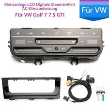 Für VW Golf 7 7.5 GTI Klimaanlage LCD Digitale Steuereinheit AC Klimabeheizung