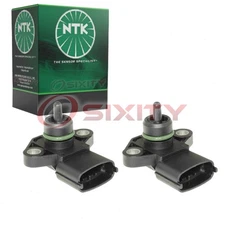 2 pc NGK NTK Manifold Absolute Pressure Sensors for 2011-2012 Kia Sportage sa