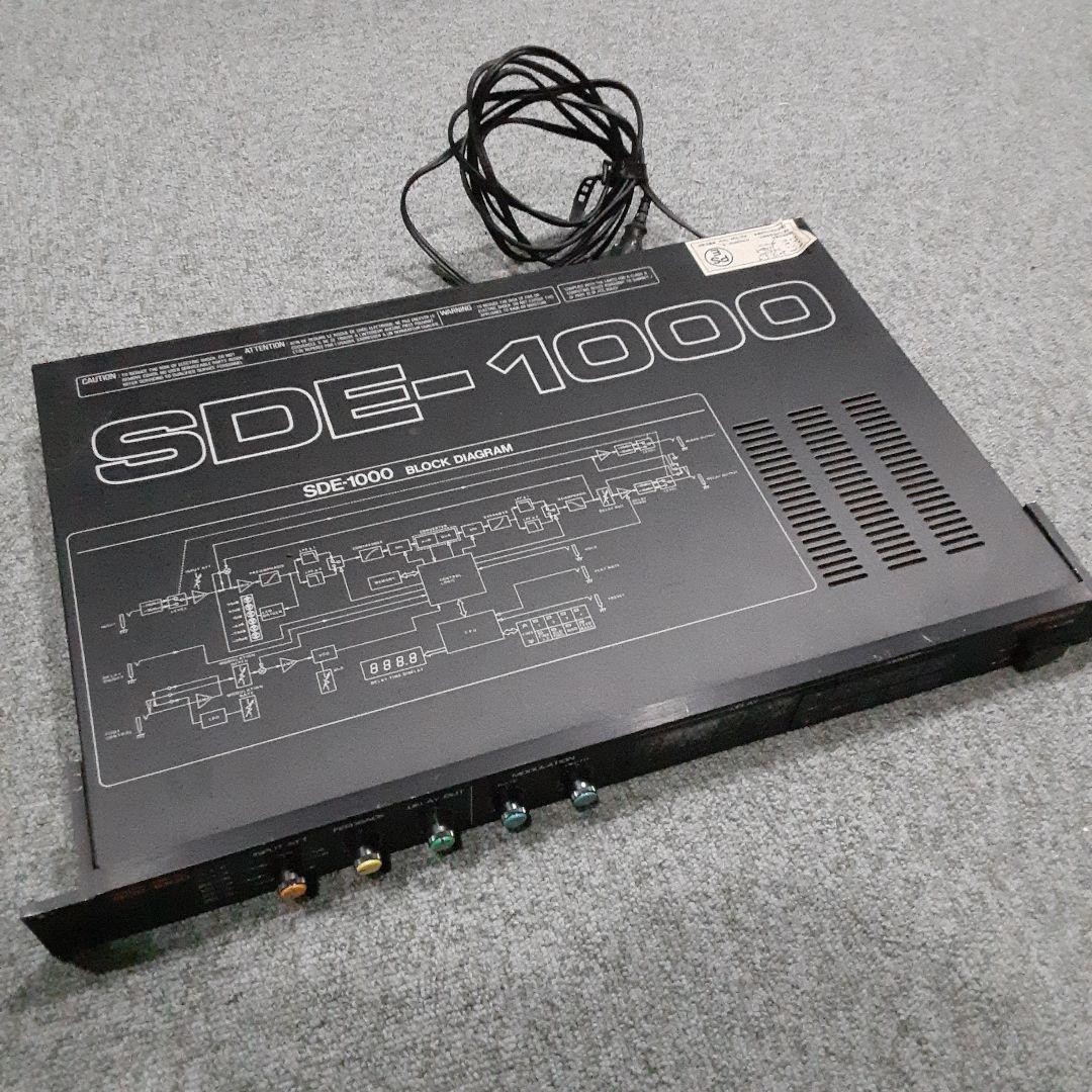 Roland Sde-1000 1u Rack Mount Digital Delay Vintage Effects for
