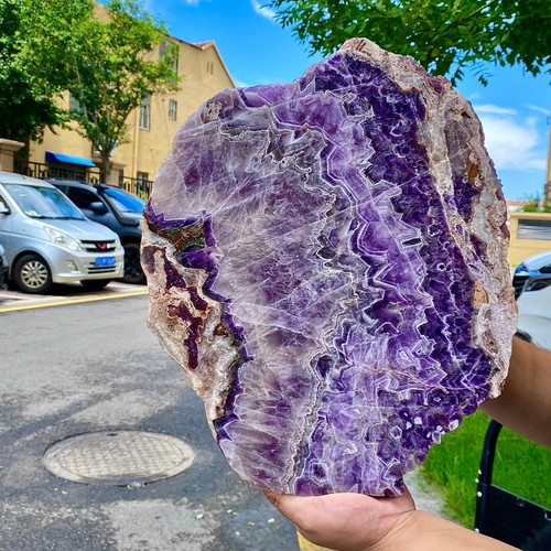Amethyst Slice - Polished Mineral Specimen - 9.5LB - Picture 3 of 13