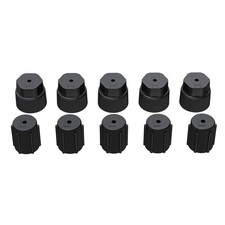 10Pcs R134a AC Valve Caps Kit 13mm  16mm Air Conditioning System A C Chargin...