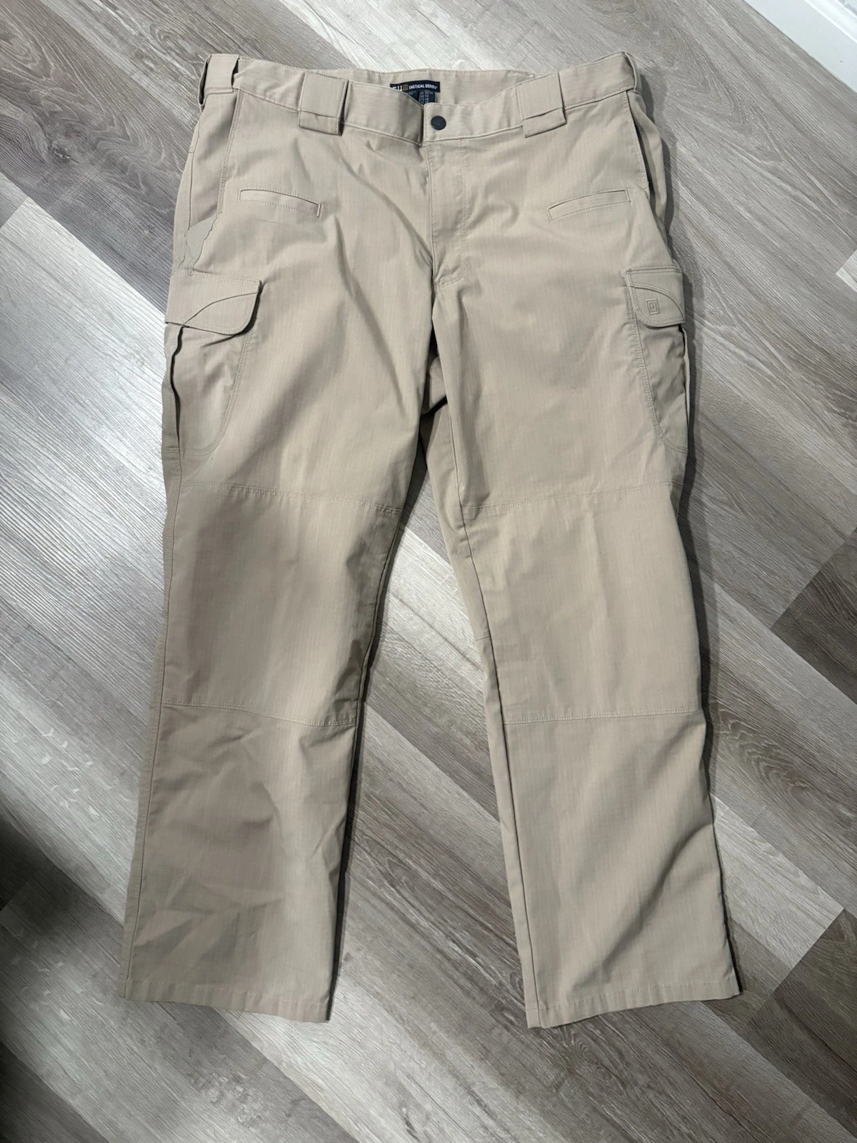 5.11 Tactical Series Cargo Pants Men’s 40x32 Tan Khaki Ripstop Utility Pants