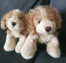 2 Ganz Webkinz Cocker Spaniels Full-Size and Lil Kinz Plush Dogs Great Condition