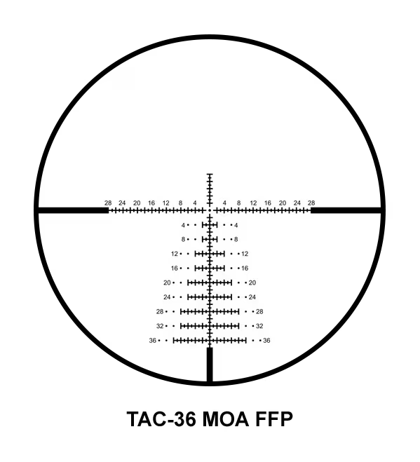 Cabela's Covenant 4 Tactical Rifle Scope 6-24x50mm HPVO FFP for