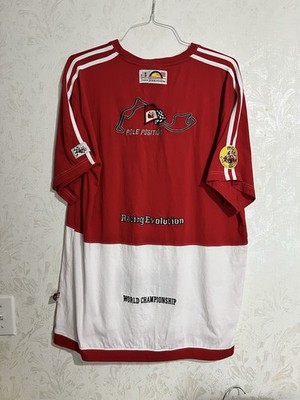Vtg Y2K Monaco Grand Prix Racing F1 T-Shirt Colorblock Embroidered Patches XXL