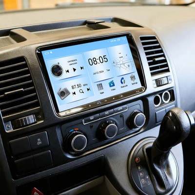 For Volkswagen T5 Multivan 2010-2013 Multimedia Car Radio Player GPS Carplay BT