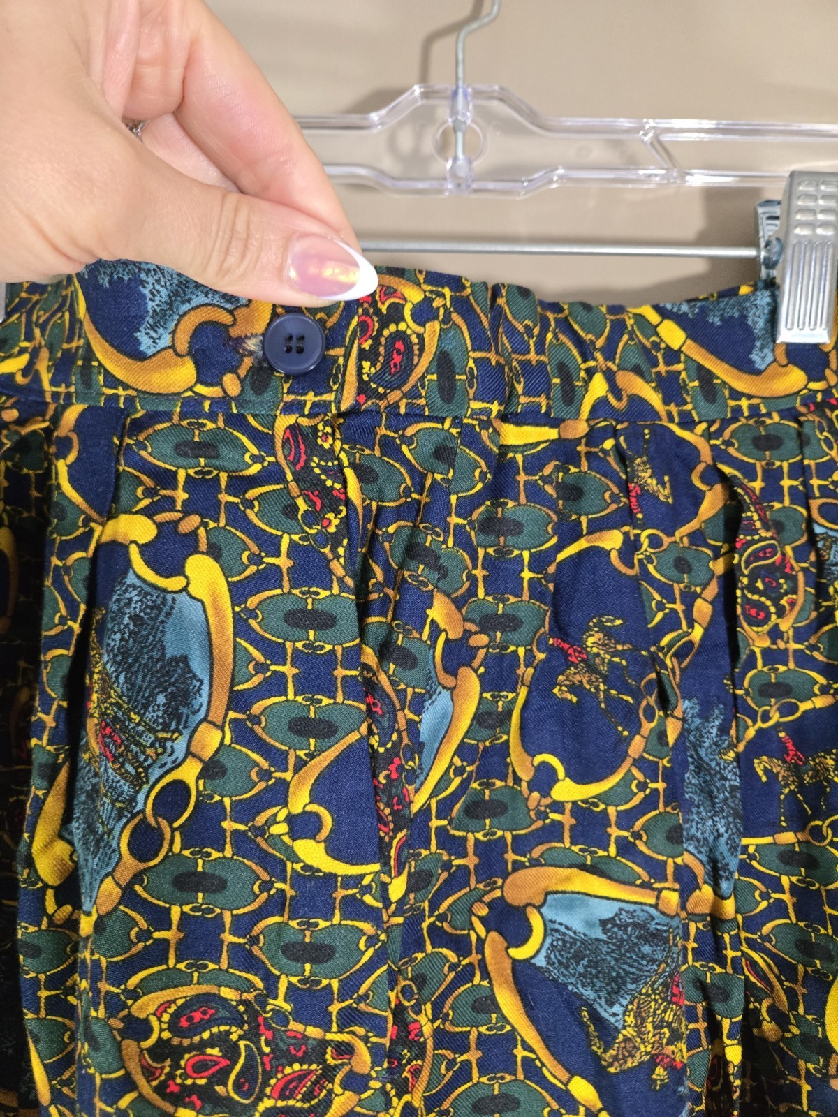 Vtg Sophisticates By Pendleton Green Paisley Eque… - image 17