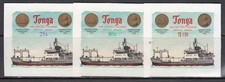 Tonga - Service Aérien Yvert 66/8 ** MNH Bateaux
