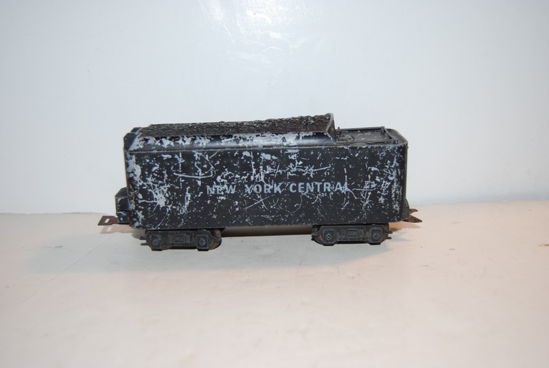 MARX "O" #3991 CAST NYC NEW YORK CENTRAL COAL TENDER