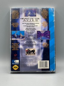 Heart of the Alien Out of this World Parts I & II Sega CD Sealed New Authentic