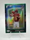 2024 Donruss Optic Rated Rookie Jayden Daniels Green Hyper Holo Prizm #248