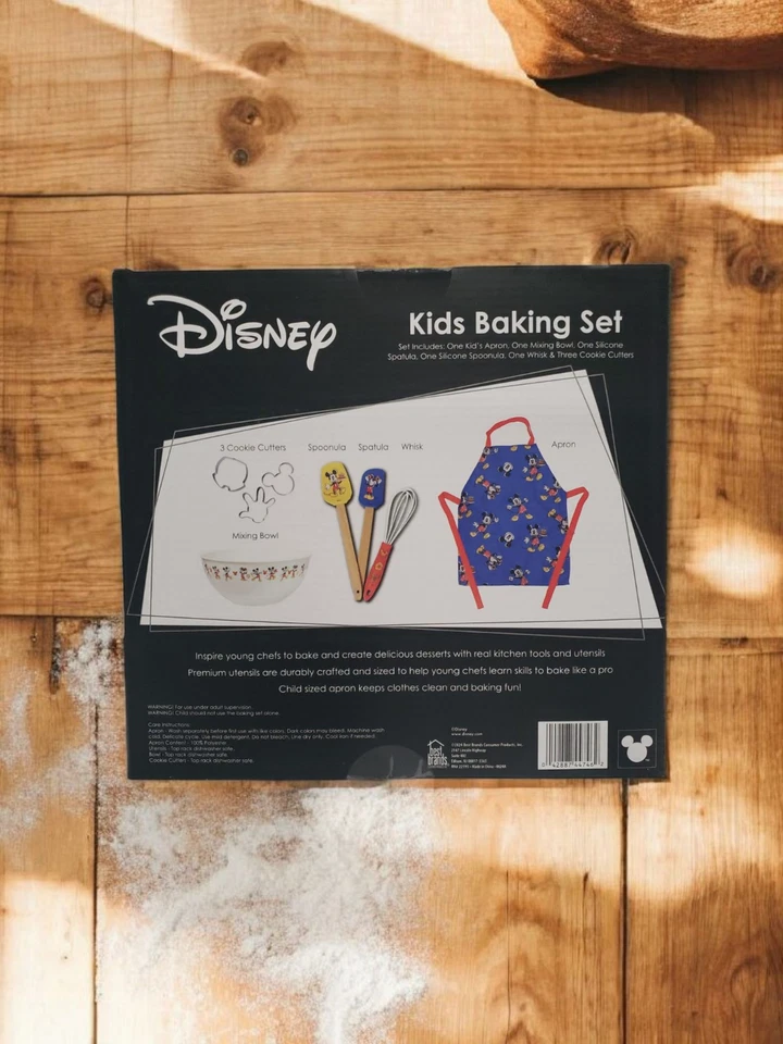 Juego de 8 piezas para hornear Mickey Mouse para niños Disney Foto 2 de 2