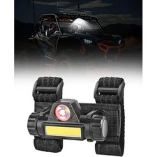 UTV Interior Dome Light, 1.25'-2.0' Roll Bar Mount Overhead Roof Light, LED, 1pc