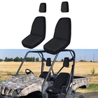 Black UTV Bucket Seat Covers For Yamaha Rhino 450 Rhino 660 Rhino 700 2004-2021
