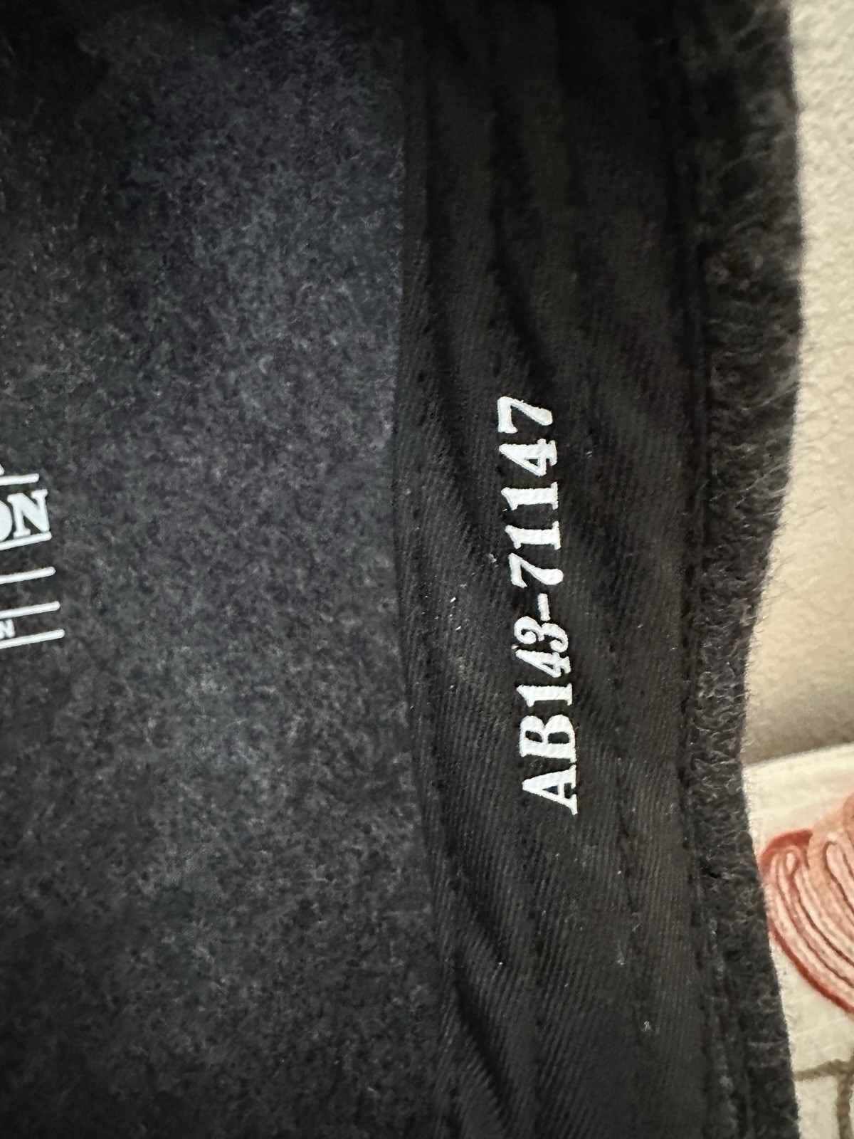 Pendleton Flat HAT Black /dark Gray 100% Wool New… - image 8