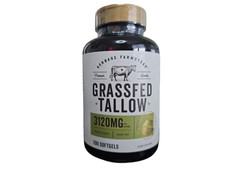Herbage Farmstead by Carlyle Grass Fed Beef Tallow 3120mg, 200 Softgels, 03/28