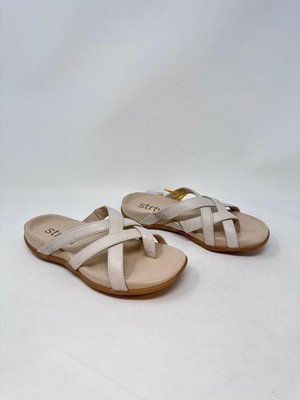 Strive Lola Women's Toe Loop Supportive Orthotic Sandals - Latte #29(R43T)