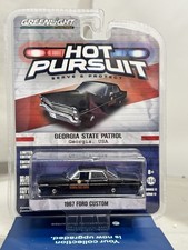 Greenlight Limited Hot Pursuit Georgia State Patrol 1967 Ford Custom 1:64Diecast