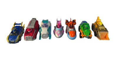 Paw Patrol True Metal Diecast Rescue Cars Lot of 7 all main pups PLUS EVEREST