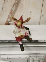 Rentier-Elch-Weihnachten-Weihnachtselch- Kantenhocker