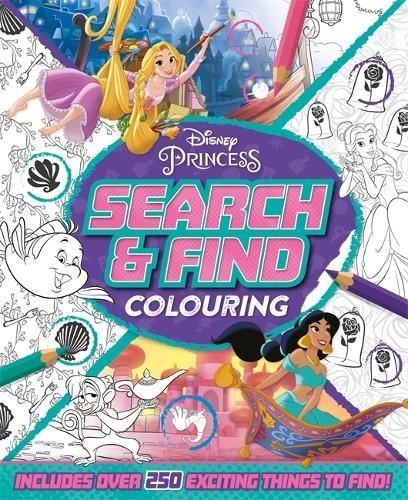 Disney Princess: Search & Find Colouring Walt Disney - Image 2