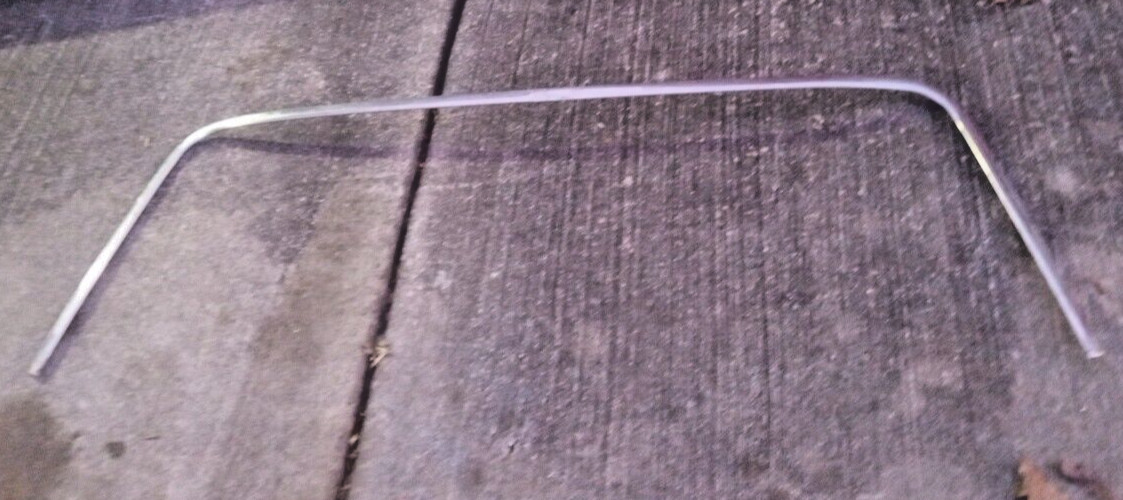 1968-74 Nova / Chevy II Front Windshield Molding 2 Upper Pieces GM LOC-102