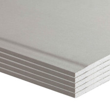 Lastra Cartongesso Rivestimenti 1200x2000 mm Spessore 9,5 mm Confezione 5 Pezzi