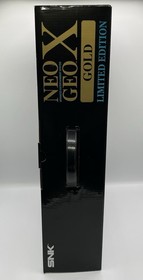 SNK Neo Geo X Gold Limited Edition CIB Tested Working NG-001 Complete